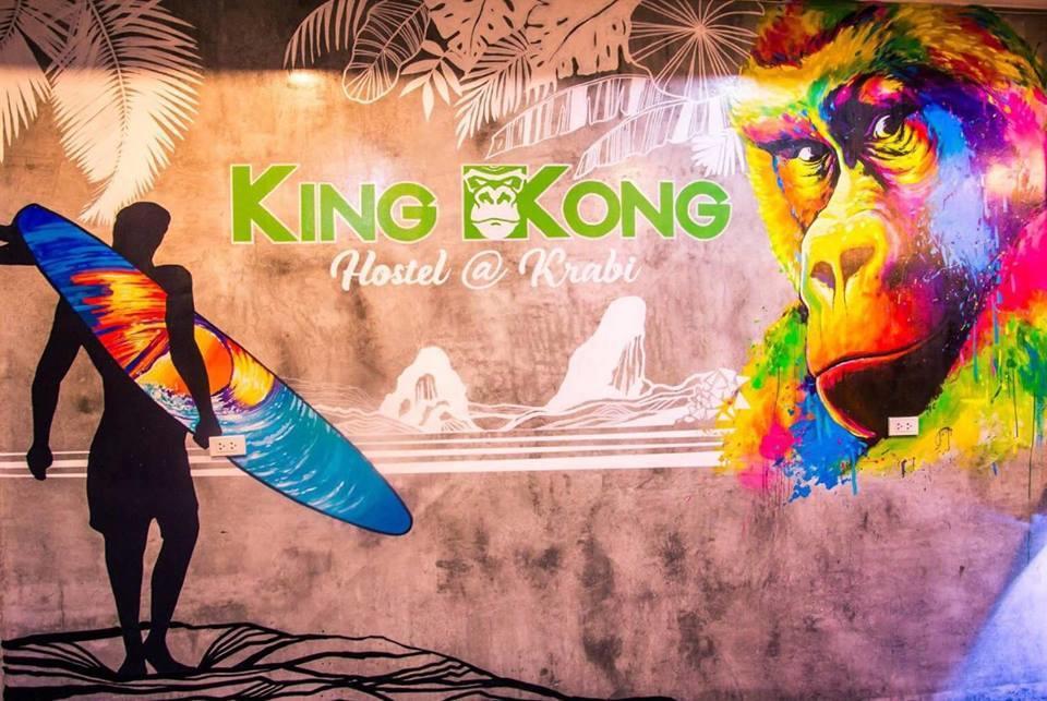 King Kong Hostel At Krabi Bagian luar foto